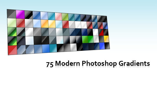 градиенты для фотошопа 75 Modern Gradients