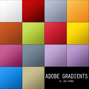 градиенты для фотошопа Adobe Gradients