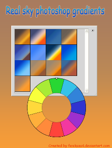 градиенты для фотошопа real sky photoshop